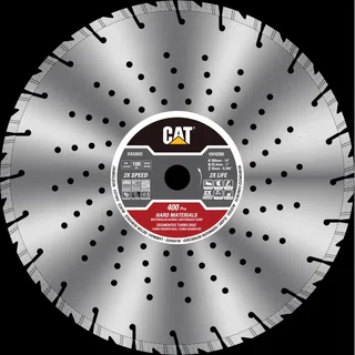 Cat 400 Pro 10mm Laser Welded Hard Materials Diamond Blade 14" - 350mm