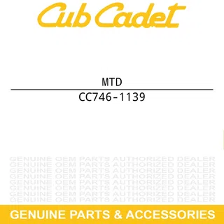 MTD 746-1139 CABLE - DECK LIFT
