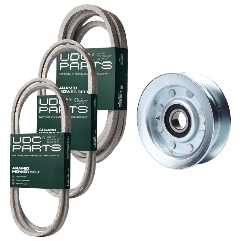 UDC Parts Mower Kit / Belt GX20006 + Belt GX20072 + Belt GX20305 + Pulley GY22172 / Fits Sabre 1642HS 1742HS