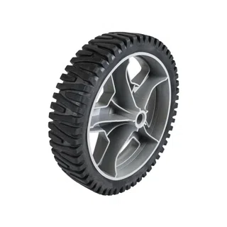 Husqvarna 532400542 Genuine OEM Grey Radial 5 Spoke 8X1.75 Wheel Craftsman Walk-Behind Lawn