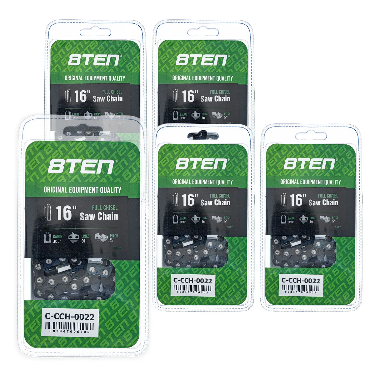 Chainsaw Chain 16 Inch .050 3/8 60DL For Stihl Solo Homelite 501842660 608100029 591129960 | 5-PACK