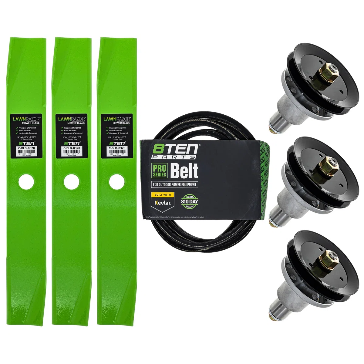 Blade Spindle Belt Deck Kit For Exmark MK1010002