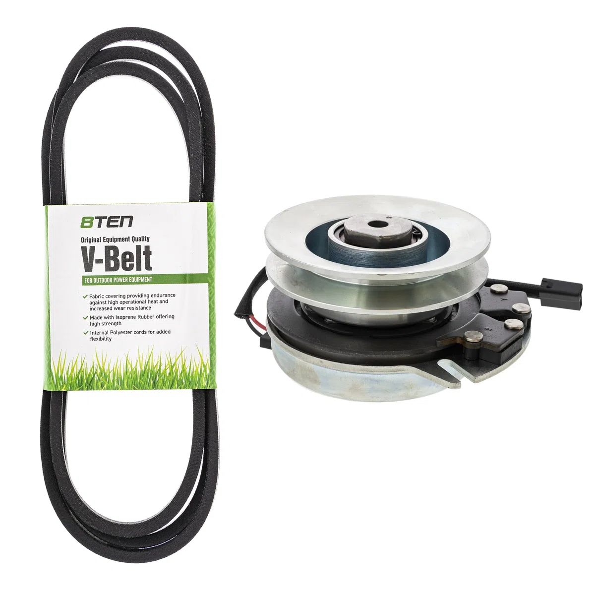 Electric PTO Clutch & Belt Kit For John Deere MK1006392