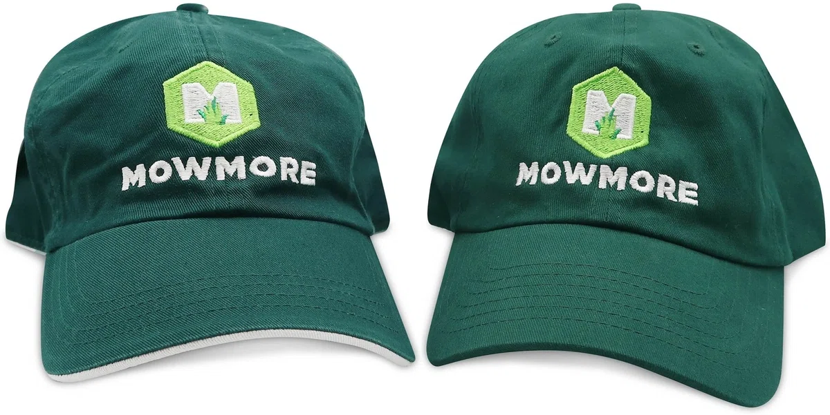 Green Hat with MowMore logo | MMHat