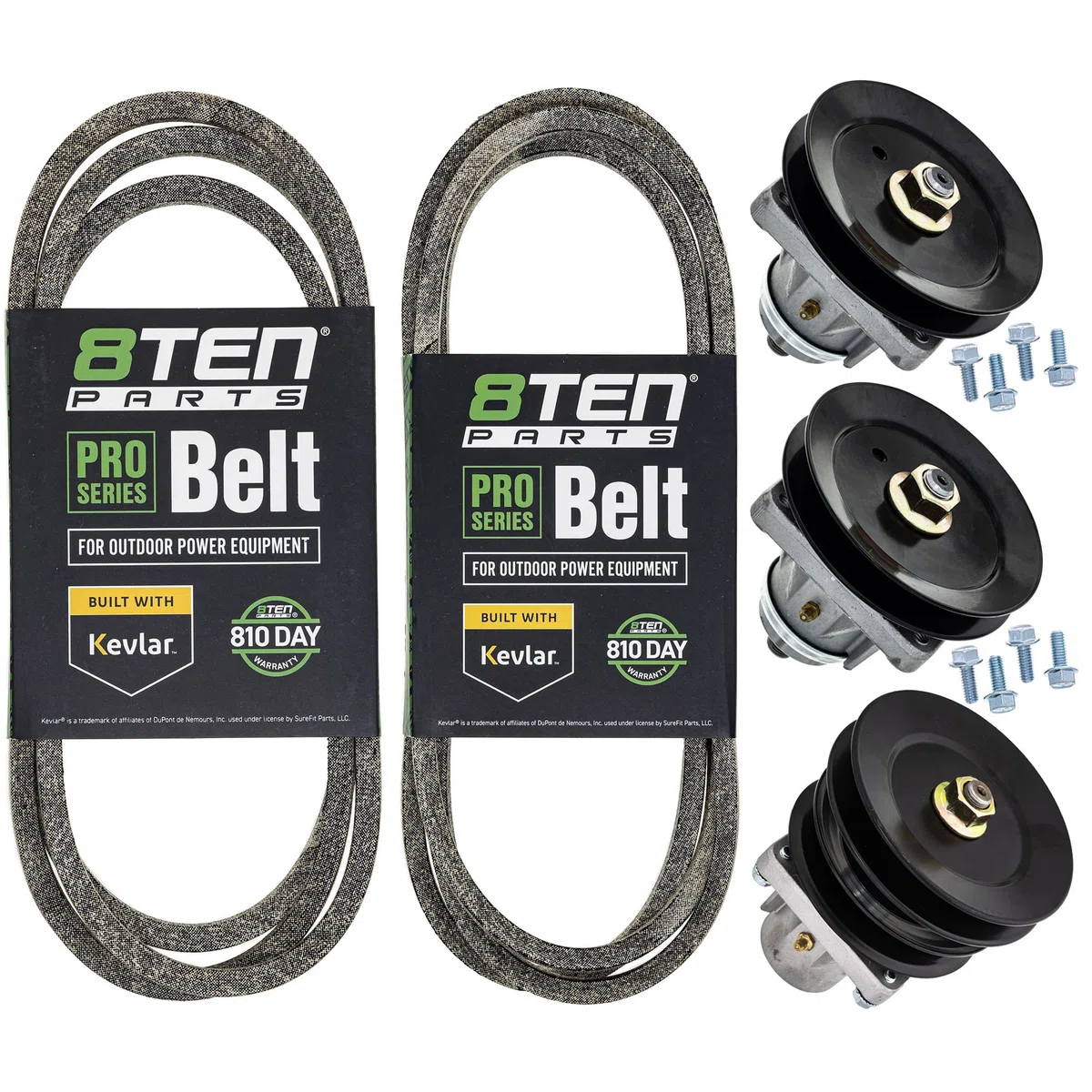 Deck Spindle & Belt Kit For Columbia Toro Troy-Bilt MK1001782