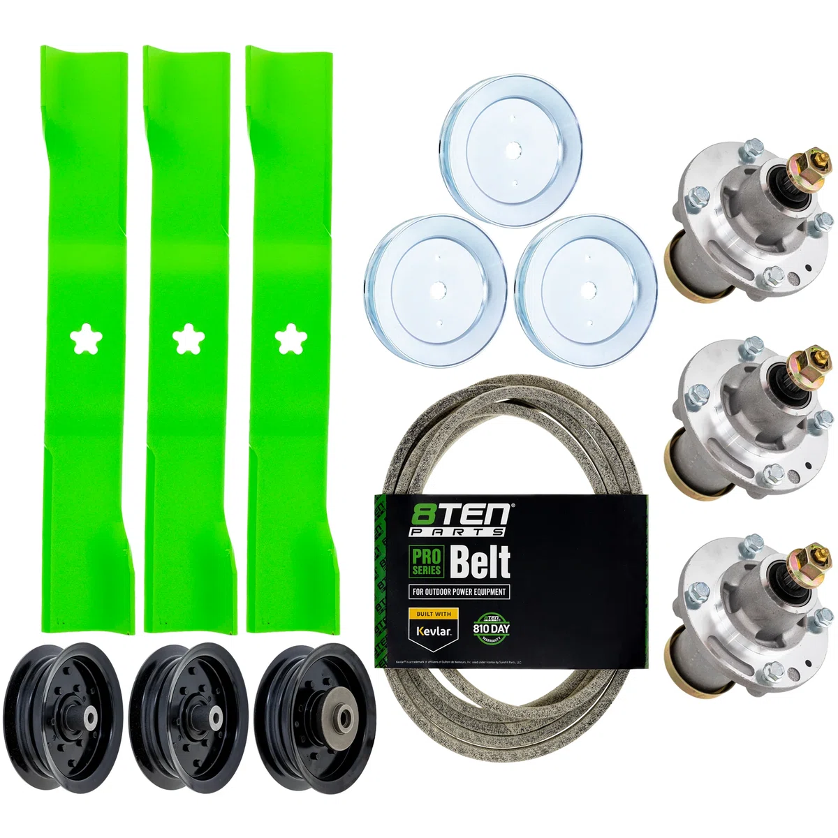 Deck Rebuild Kit for Husqvarna MZ54 54-Inch 582062502 539112170 539112335