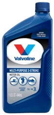 Valvoline Multi-Purpose 2-Stroke Engine Oil, 1 Quart |822384