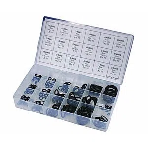 Neoprene O-Ring Assortment, 225 pieces | 12