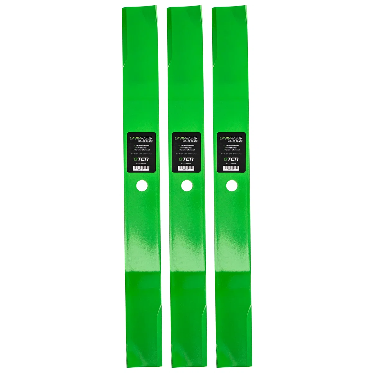 LawnRAZOR High Lift Blade Set For Toro 29-5530 23-2410 23-2410-03 29-5530-03 | 3-PACK