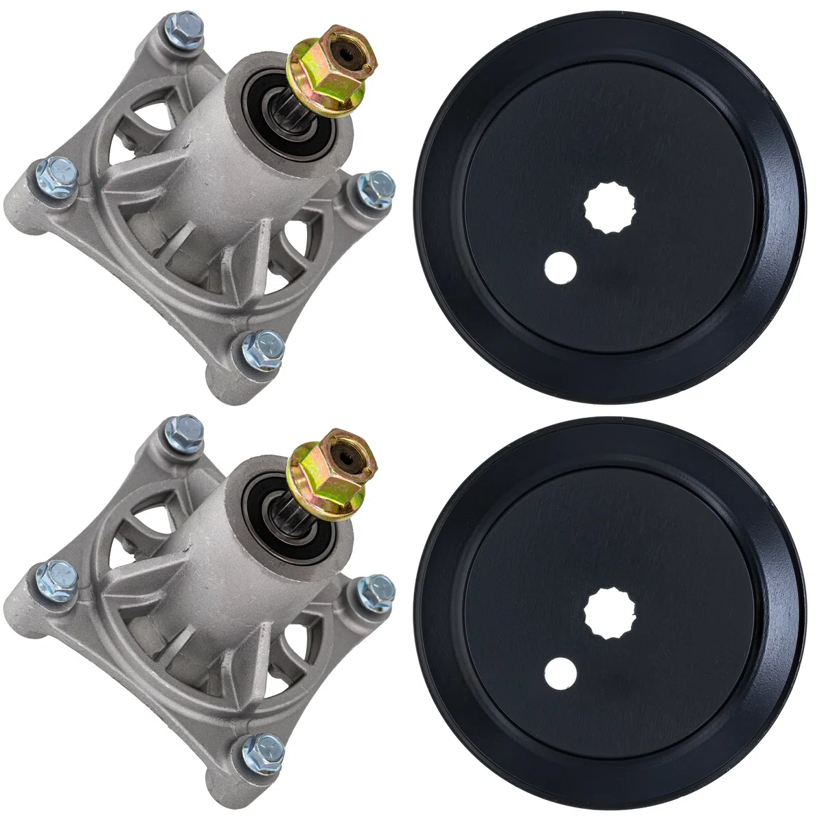 Spindle Kit for Hustler Raptor EX Dash 42-Inch Deck 604214 603987 2 Pack