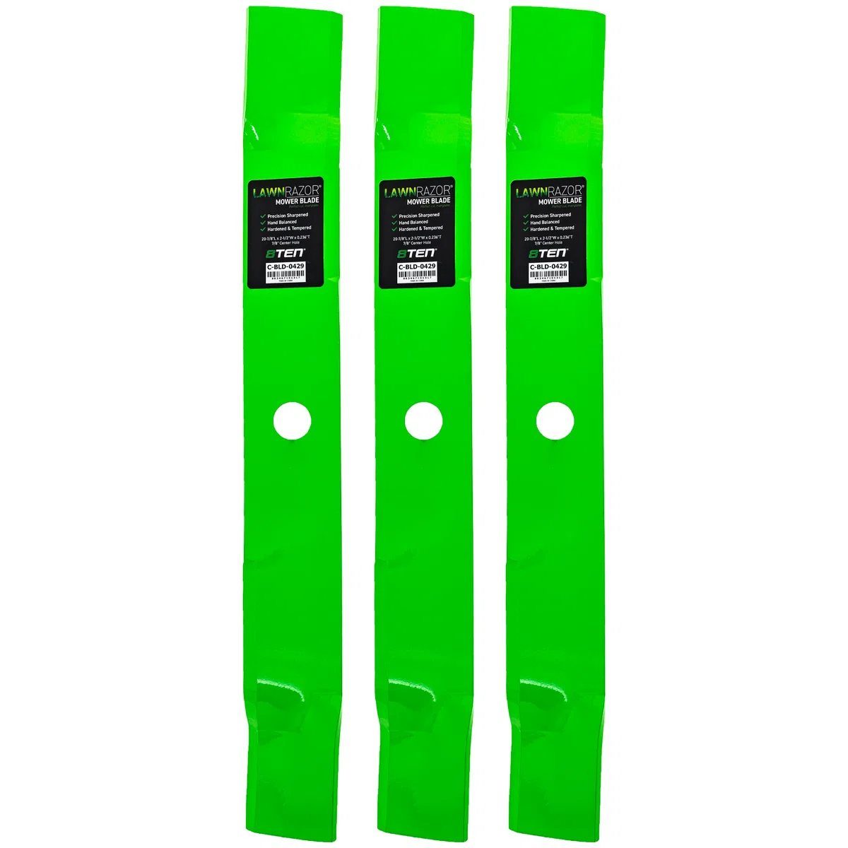 LawnRAZOR Mulching Blade For John Deere TCU18990 TCU18624 | 3-PACK