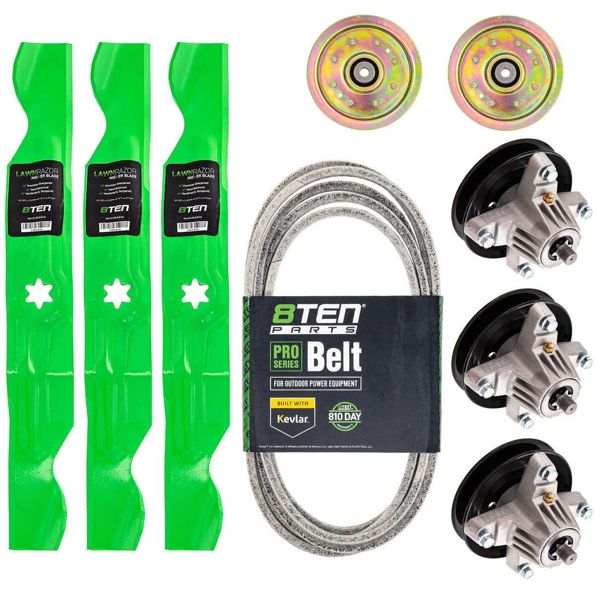 Deck Kit Blade Spindle Belt Idler For Cub Cadet Craftsman Columbia MK1005676