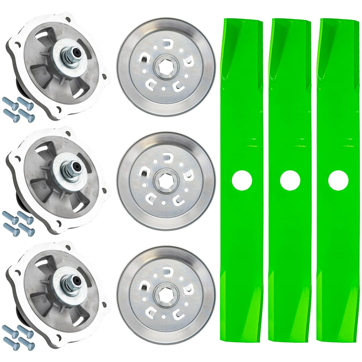Blade Spindle Kit for Kubota RCK54P-724Z 54-Inch K5645-34340 K5663-34510