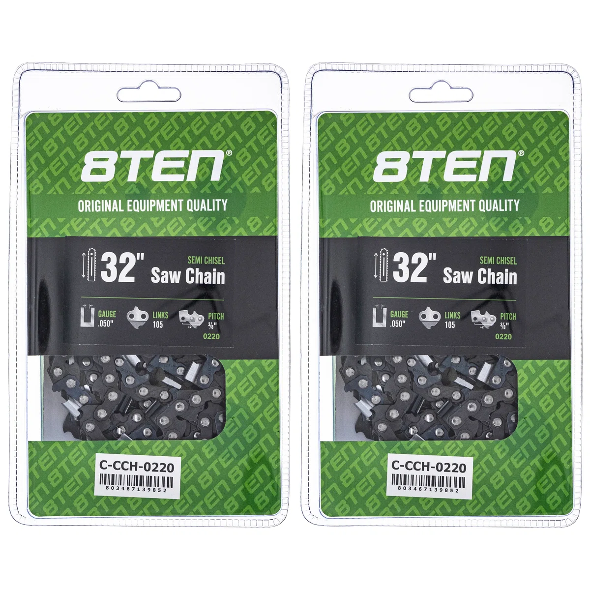 Chainsaw Chain 32 Inch .050 3/8 105DL For Dolmar Solo Dayton 72EXJ105G 72LPX105G 72LPX105CQ | 2-PACK