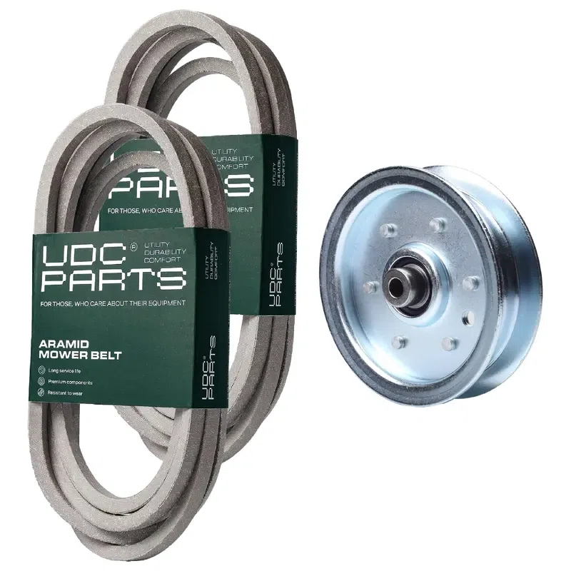 UDC Parts Mower Kit / Belt 754-04033 + Belt 754-0642 + Pulley 756-1229 / Fits Columbia Q81GH