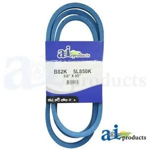 Blue V-Belt for Lawn Mower PTO to deck drive, Bobcat, Ferris, Toro & more | SO15662