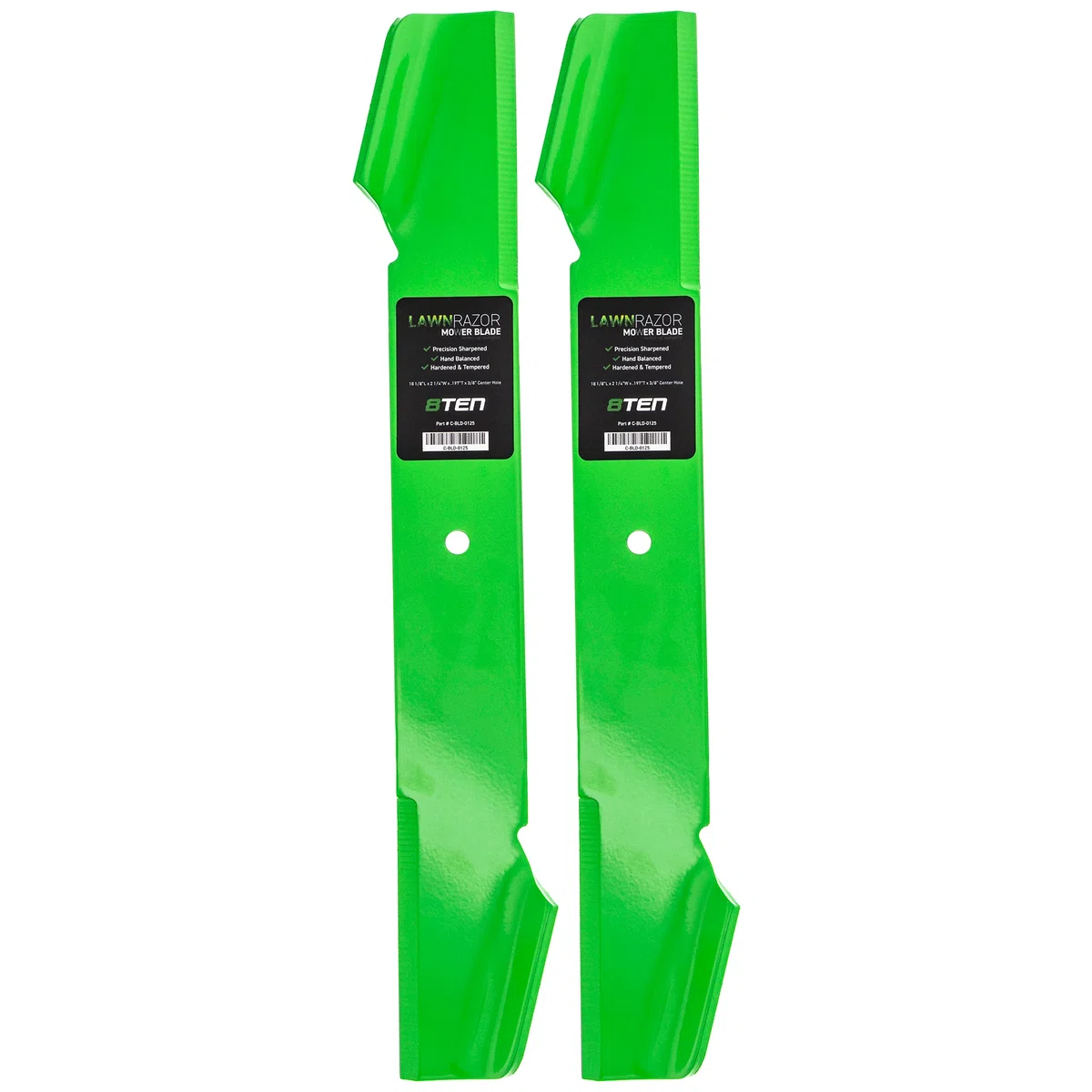 LawnRAZOR High Lift Blade For Roper Poulan Pro Husqvarna 532131321 120262X 532143969 143969 | 2-PACK