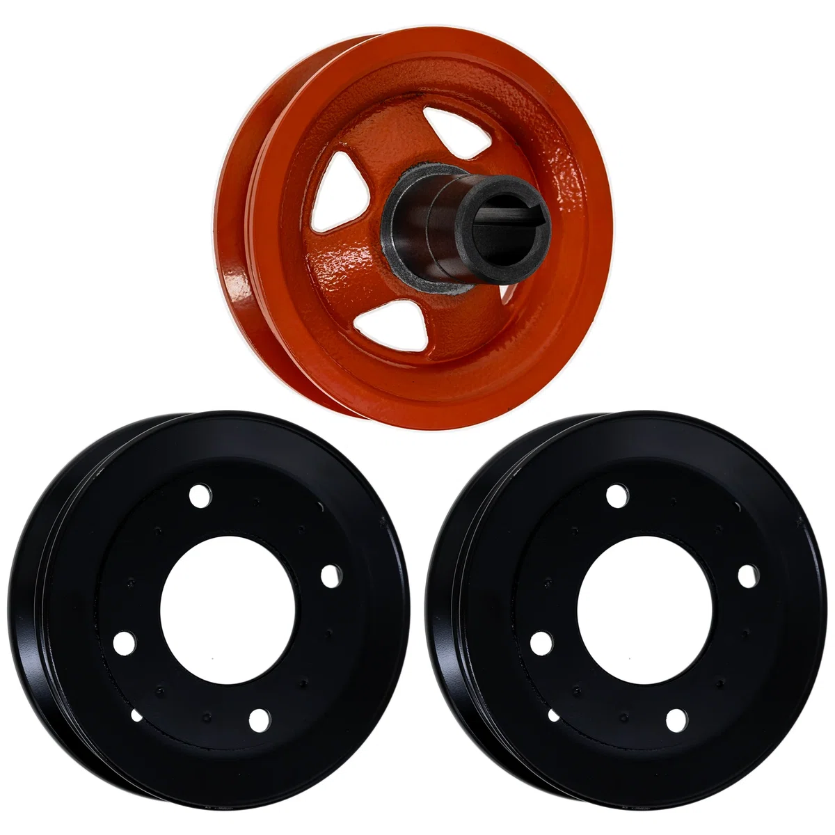 Deck Pulley Kit for Kubota BX2380 BX2670 54 60-Inch K5371-33520 K5385-34580