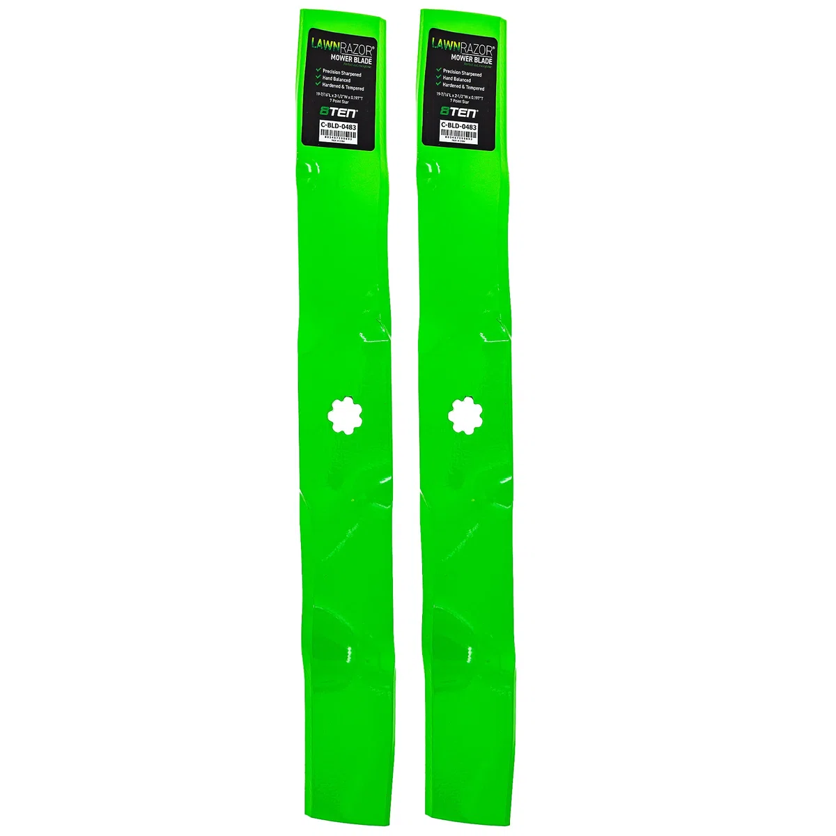 LawnRAZOR Mulching Blade For John Deere Sabre SABO AM141040 AM137325 | 2-PACK