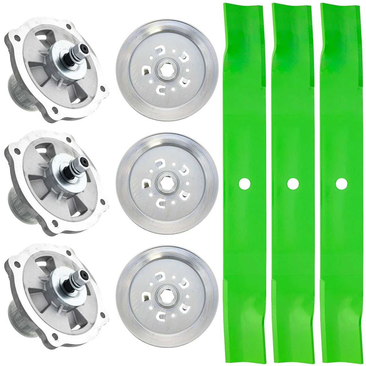 Blade Spindle Kit for Kubota RCK60P-781Z 60-Inch K5647-34340 K5663-34510