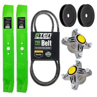 Blade Spindle Belt Pulley Deck Kit For White Outdoor Cub Cadet MK1009756