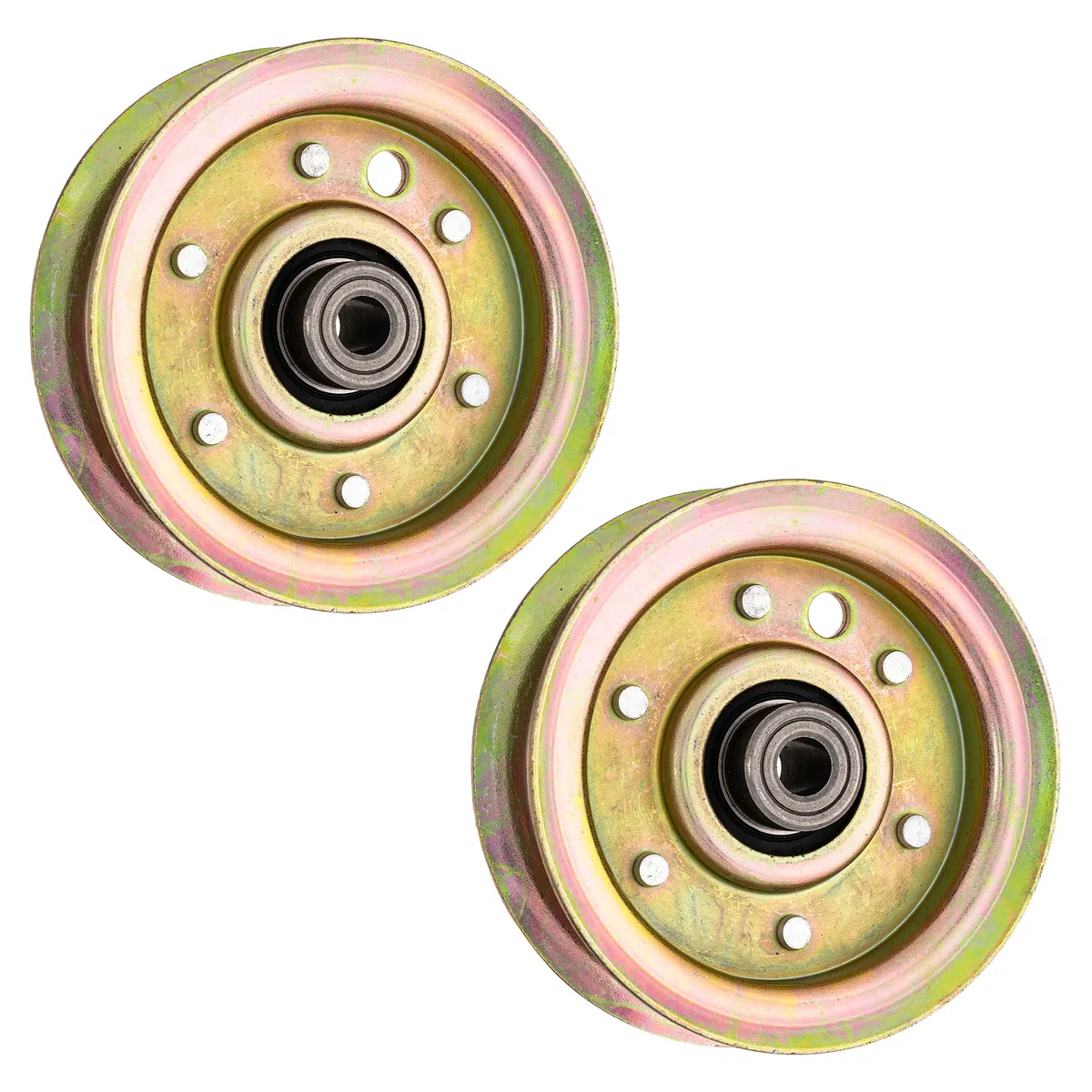 Idler Pulley Set For AYP Poulan Pro Husqvarna 131494 173438 532173438 532131494 104360X AM37321 | 2-PACK