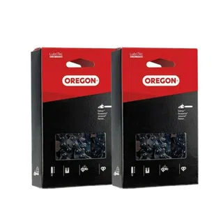 Oregon 43" 11H068E 2PK Harvester Semi Chisel Chain 3/4" .122" 68 Drive Links