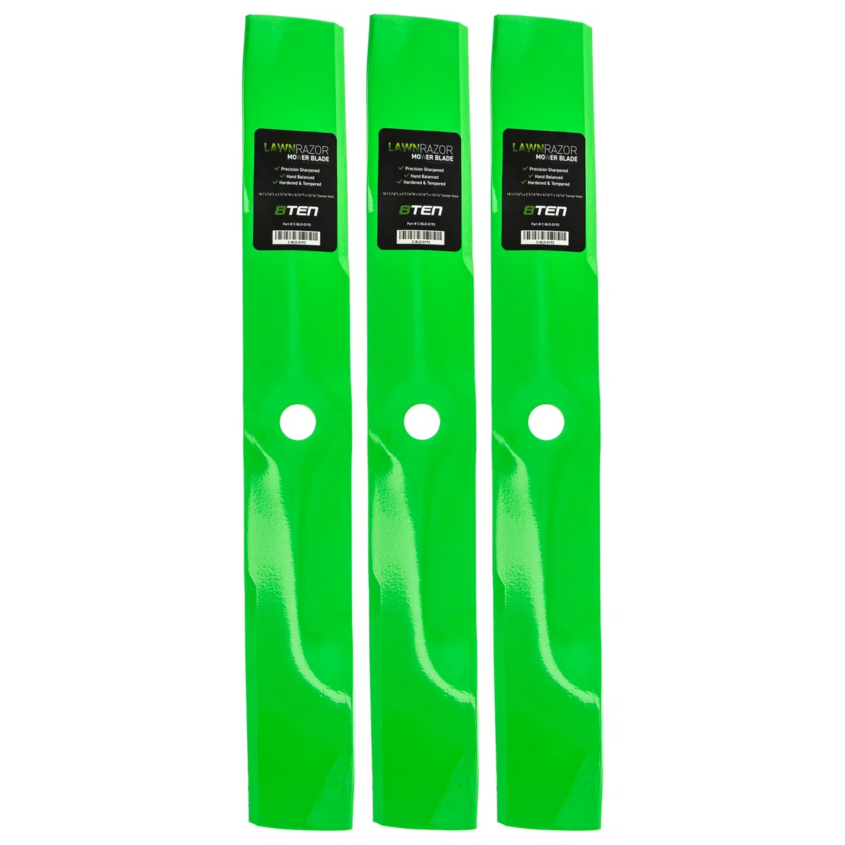 LawnRAZOR Deck Blade 810-CBL2315D For John Deere Sabre Scotts M115496 GY20569 M115329 M114582 | 3-PACK