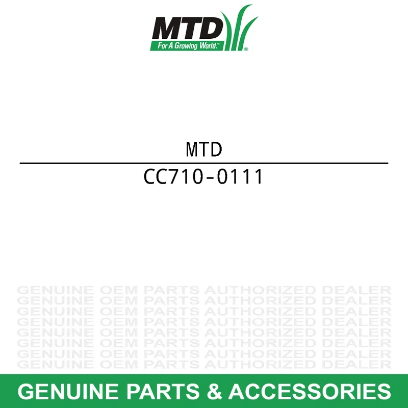 MTD 710-0111 Carriage Bolt 1/4-20 X 1.25 Lg