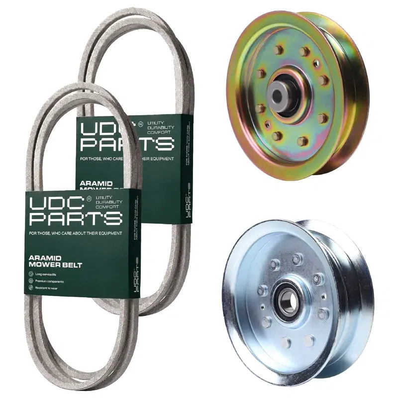 UDC Parts Mower Kit / Belt 754-04060 + Belt 954-04207 + Pulley 956-04129 + Pulley GY20629 / Fits Troy-Bilt TB2246