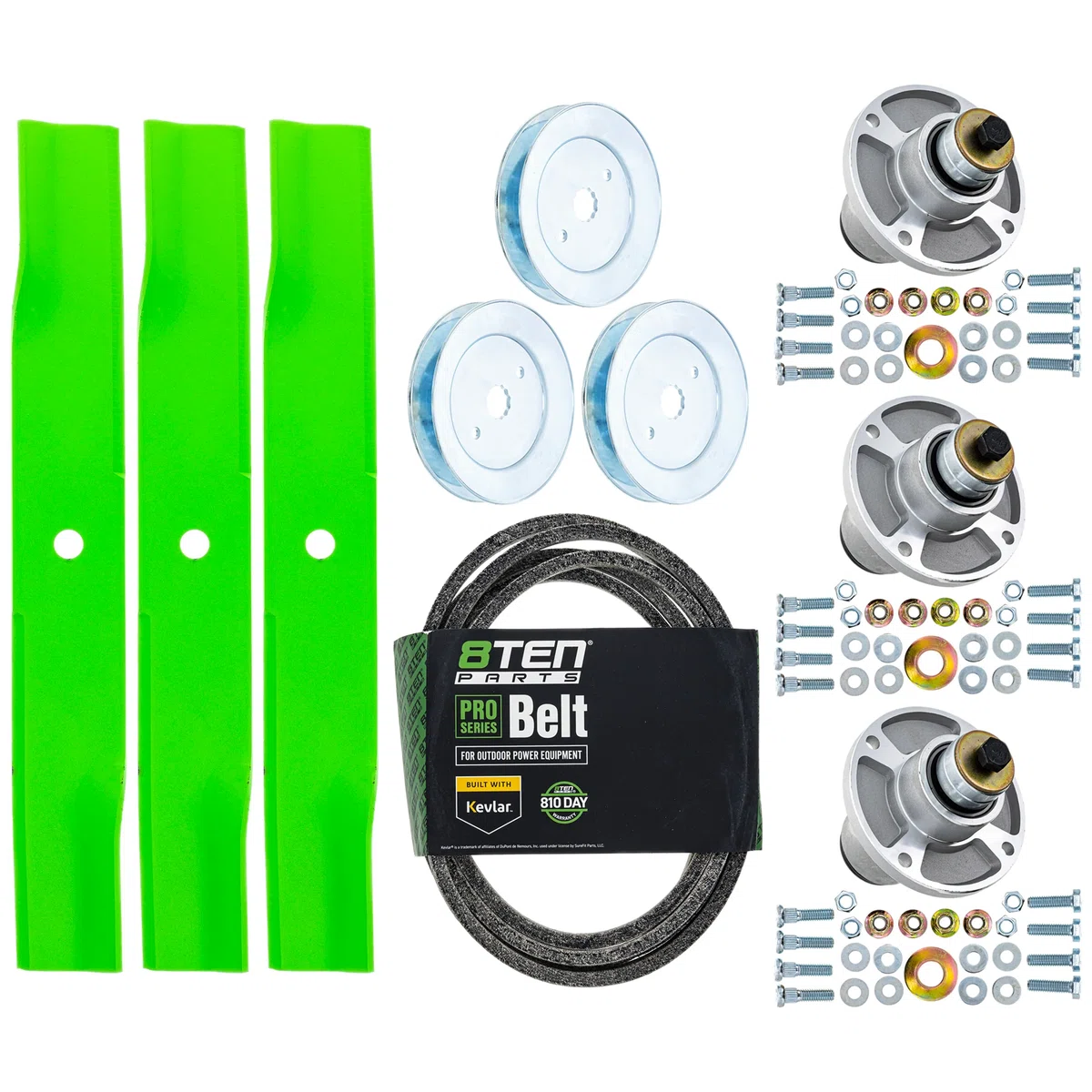 Spindle Blade Belt Kit For Hustler MK1015099
