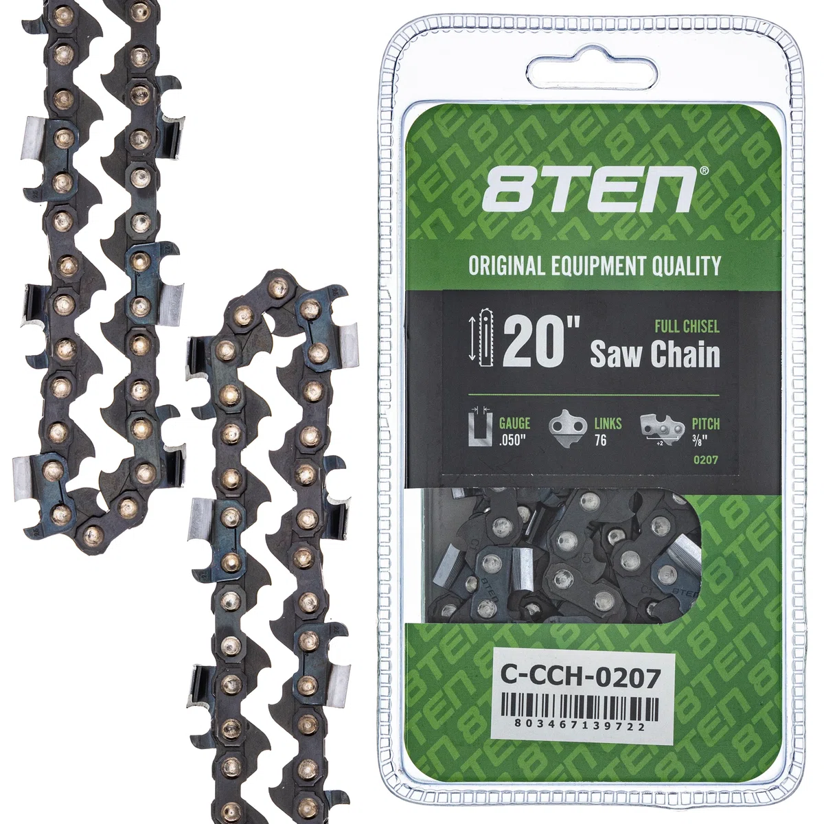 Chainsaw Chain 20 Inch .050 3/8 76DL For Blue Max 20LPX076G