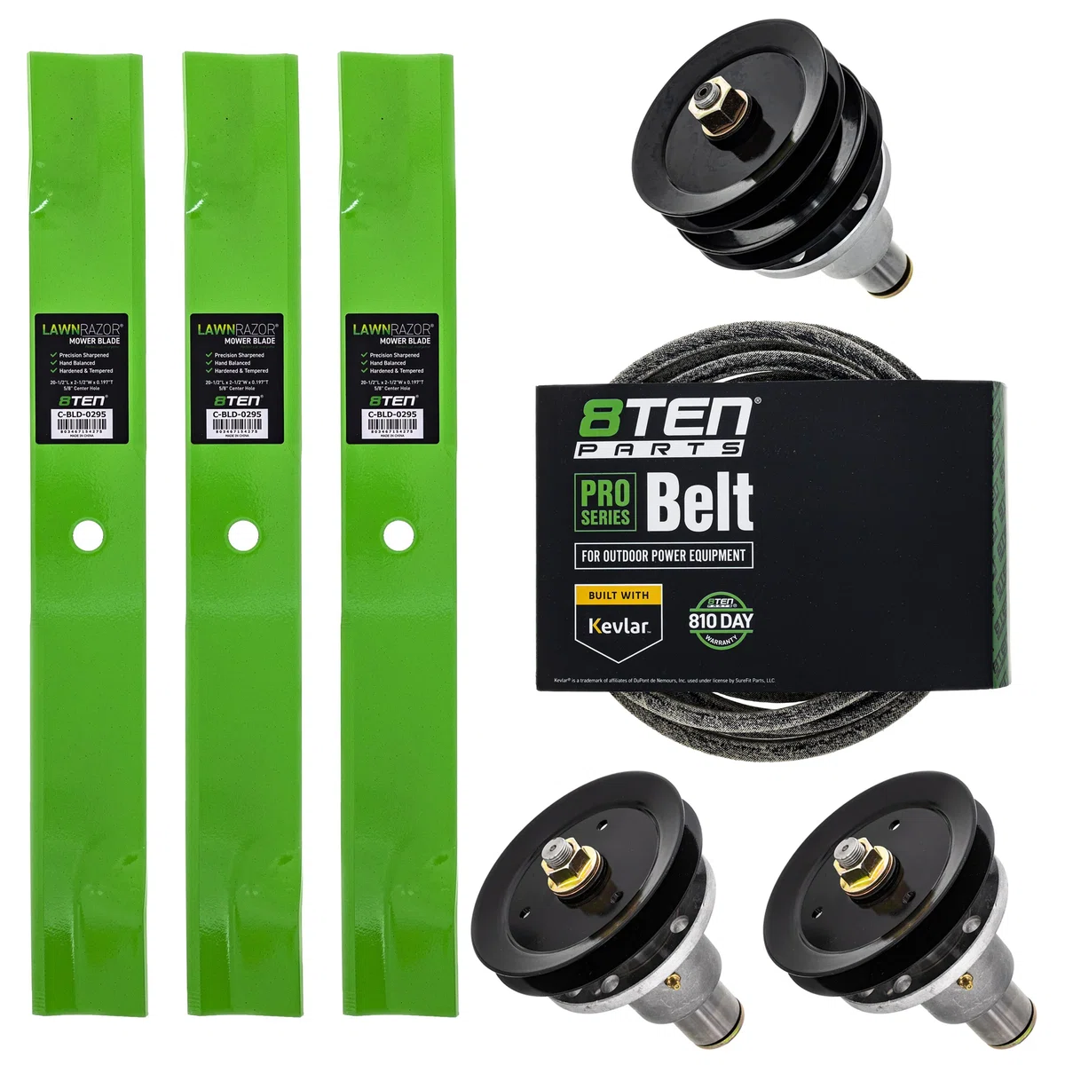 Blade Spindle Belt Deck Kit For Exmark MK1009729