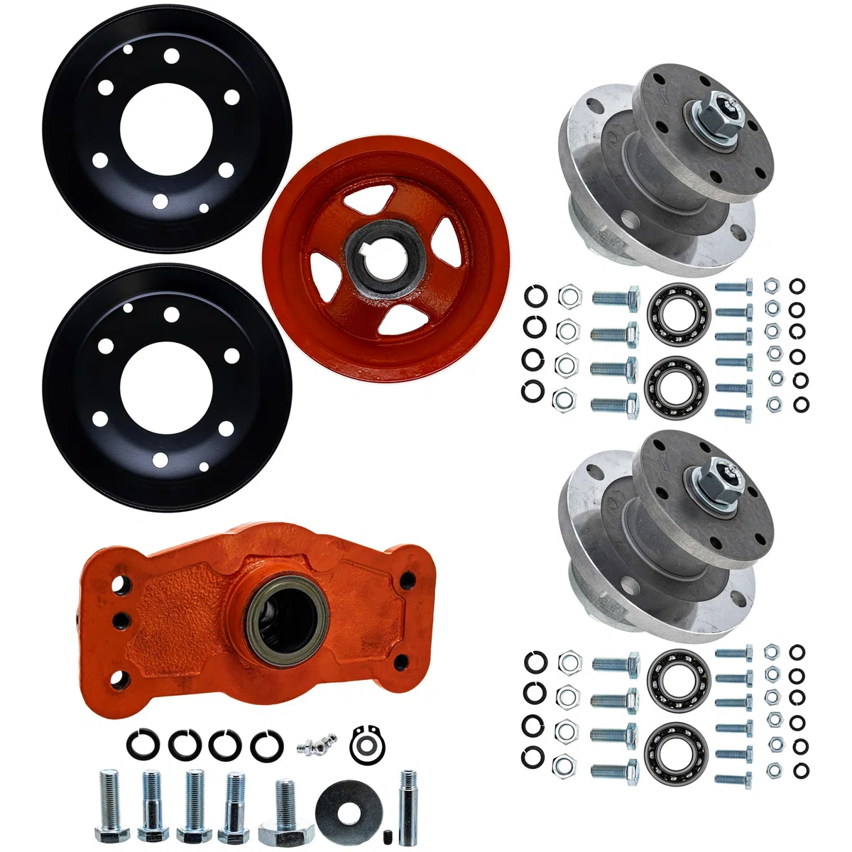 Deck Spindle Kit for Kubota RCK54-15BX 54-Inch K5700-34110 K5221-71210