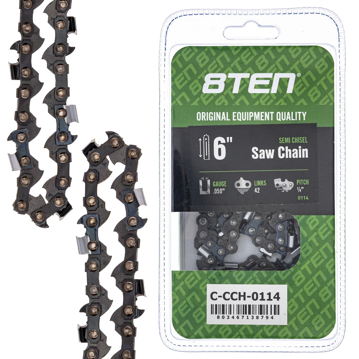Chainsaw Chain 6 Inch .050 1/4 42DL For Worx Makita A42 H0042 13RMS42