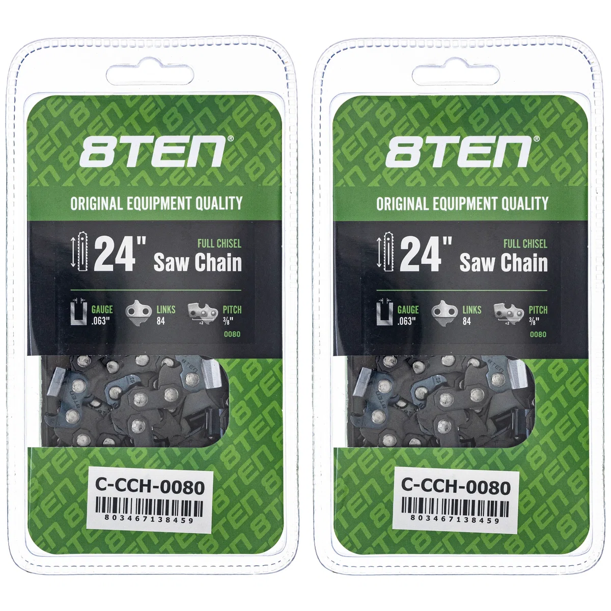 Chainsaw Chain 24 Inch .063 3/8 84DL For Dolmar Solo Makita 75EXL084G H5084 36RS84E 36210050084 | 2-PACK