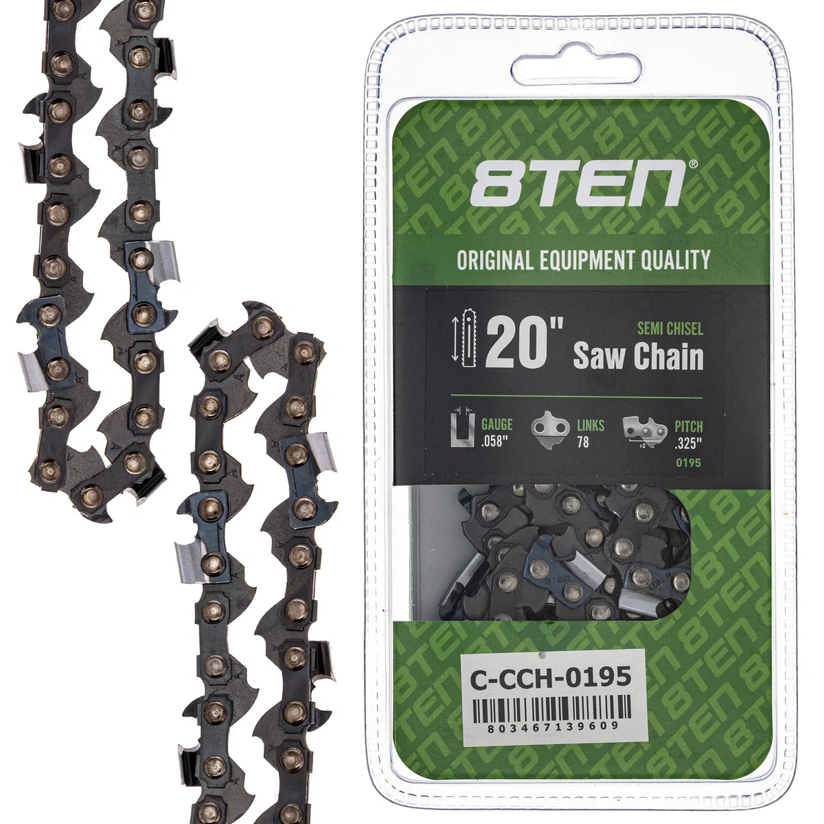 Chainsaw Chain 20 Inch .058 .325 78DL For Makita Dolmar 21LPX078G 501840778 591101278 591099078