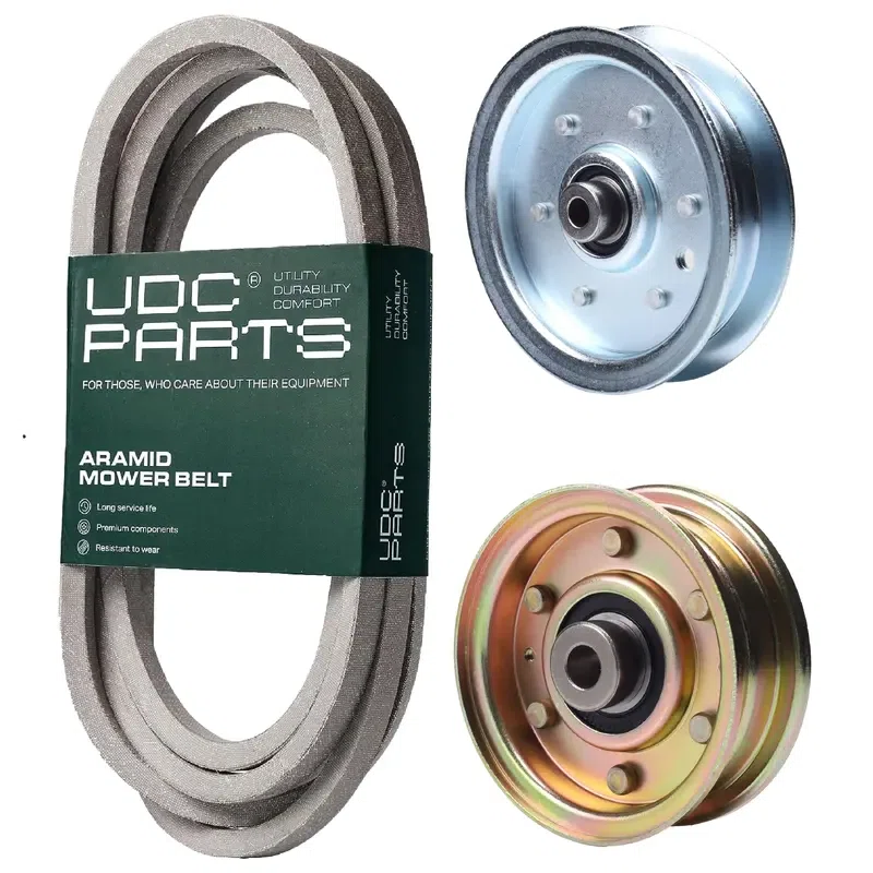 UDC Parts Mower Kit / Belt 754-04033 + Pulley 756-04224 + Pulley 756-1229 / Fits Columbia Q81GH