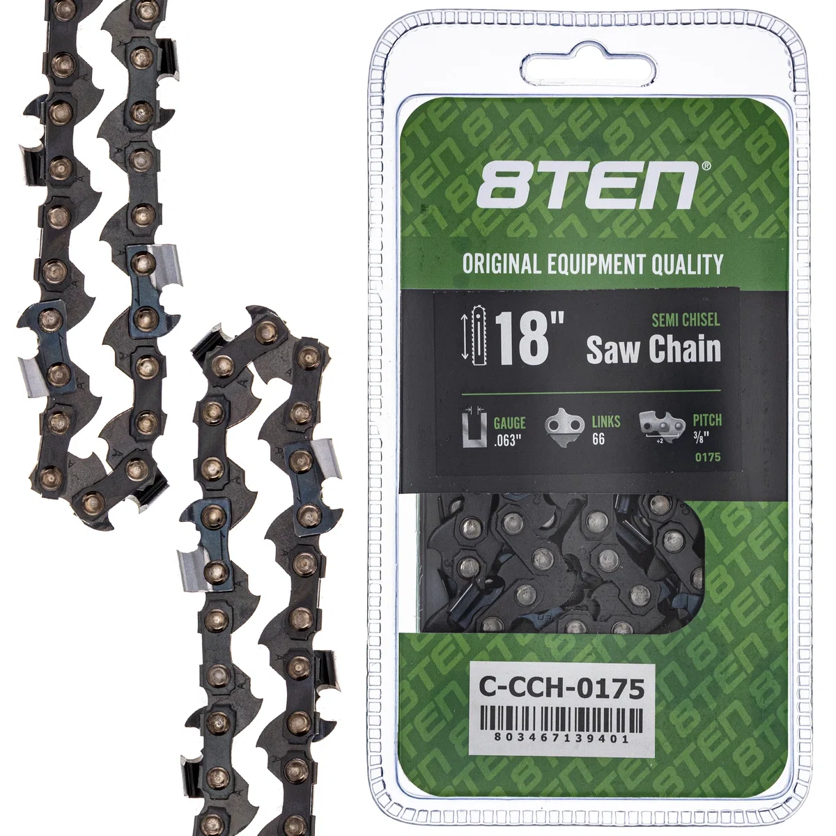 Chainsaw Chain 18 Inch .063 3/8 66DL For Stihl Solo Homelite