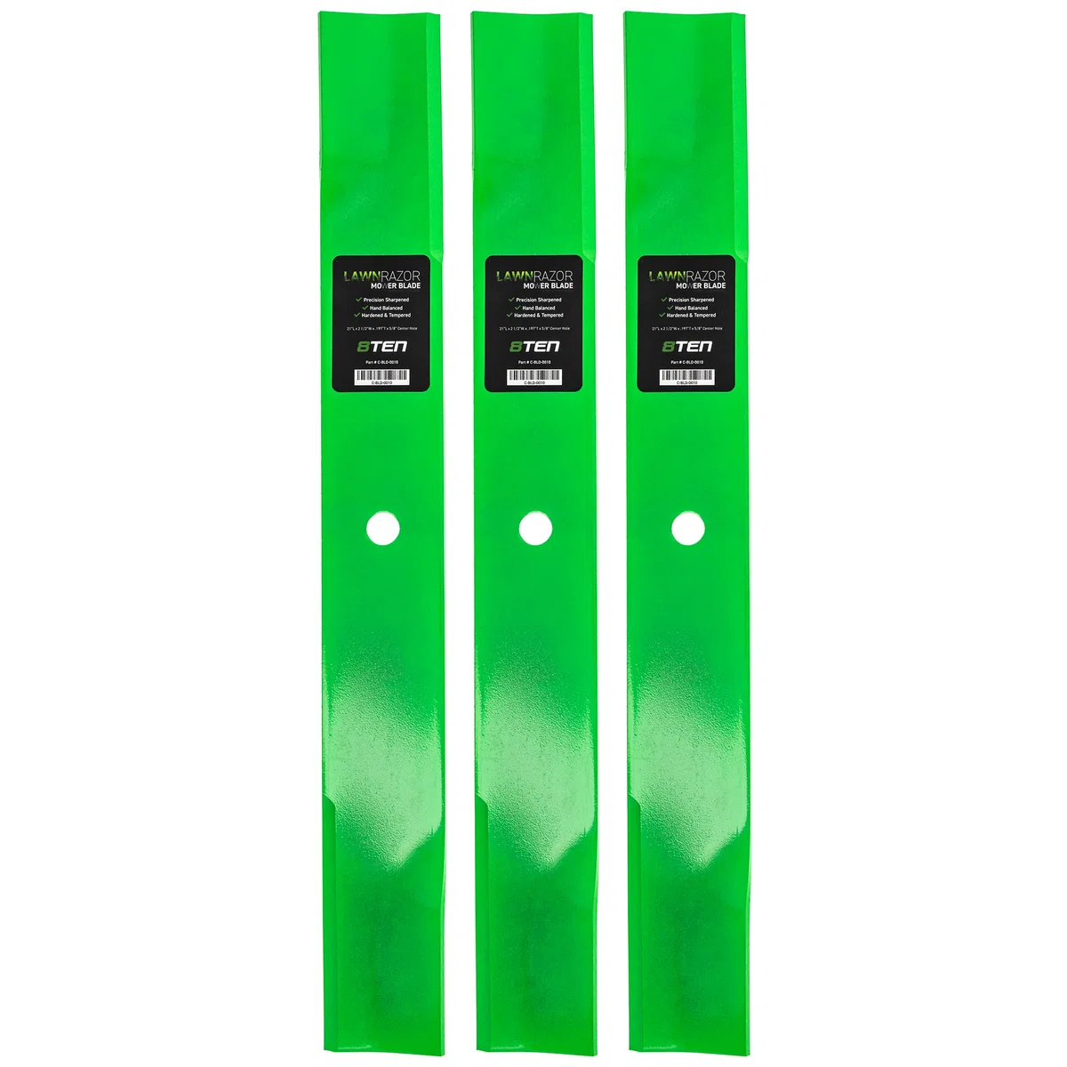 LawnRAZOR High Lift Blade For Husqvarna Scag Gravely 1520842 5020842 1520842S A48304 101733 | 3-PACK