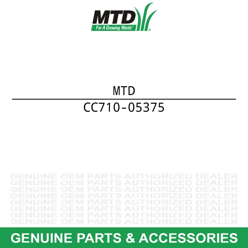 MTD 710-05375 Carriage Bolt
