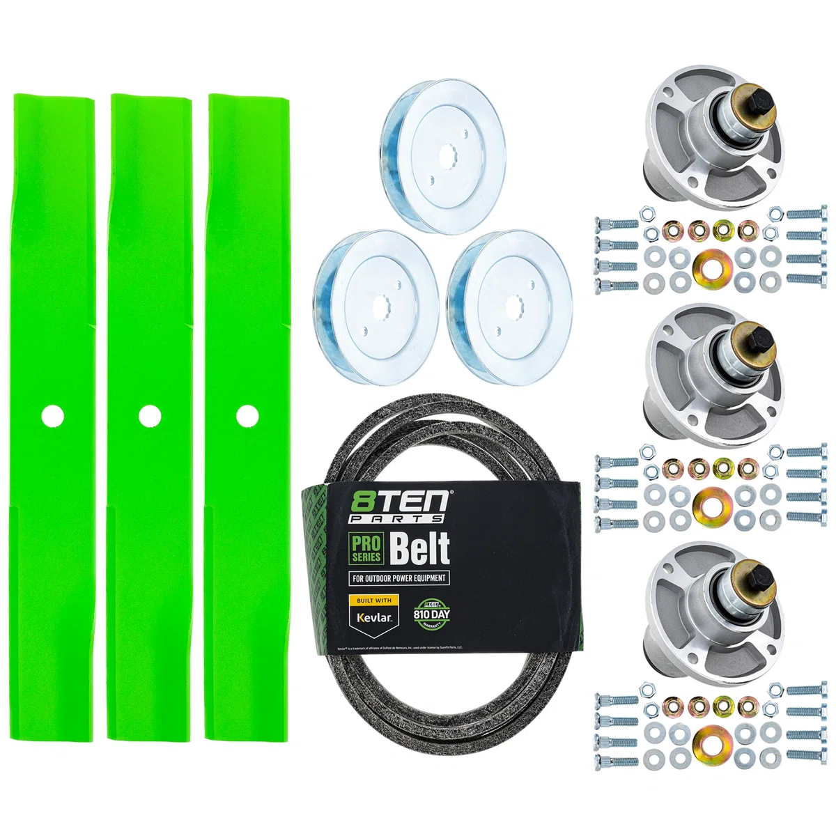 Spindle Blade Belt Kit For Hustler MK1015098