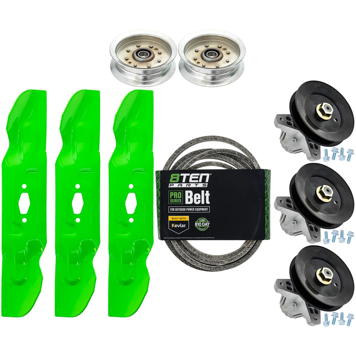 Blade Spindle Belt Idler Deck Kit For Troy-Bilt Cub Cadet MK1012253