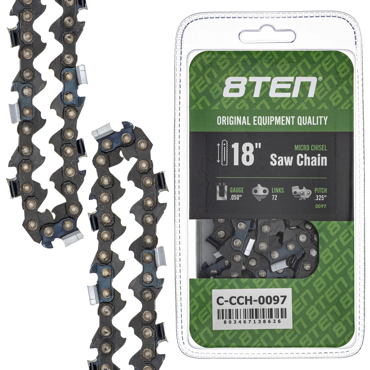 Chainsaw Chain 18 Inch .050 .325 72DL For Solo Dolmar Makita 501840672 581643672 591095772 20BPX072G