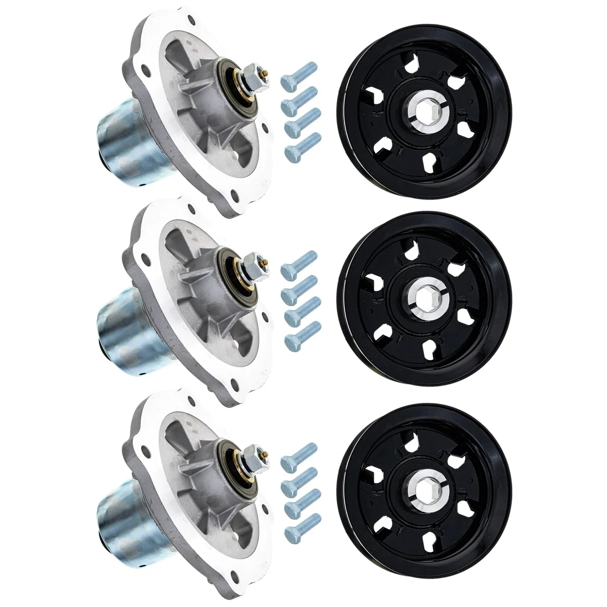 Deck Spindle Kit for Kubota RCK72P-1500Z K5955-34510 K5955-33580 72-Inch
