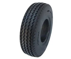Flat Free Sawtooth Tread Tire 410 x 350 x 4 | 354-U25-SW