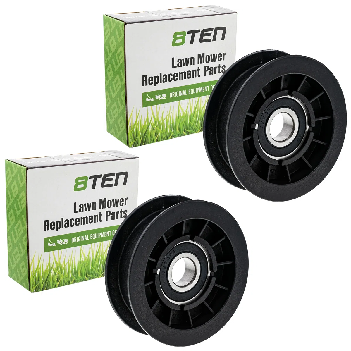 Idler Pulley Set For Murray John Deere Briggs & Stratton GX20287 690409 690409MA 78-129 222379 | 2-PACK