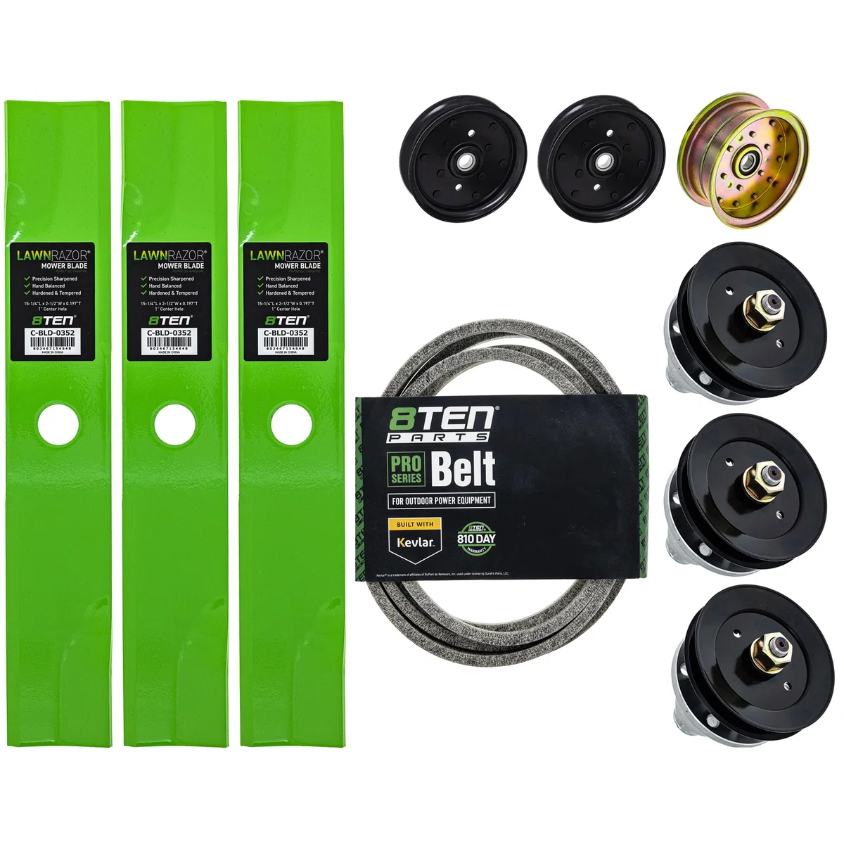 Blade Spindle Belt Idler Deck Kit For Exmark MK1010113