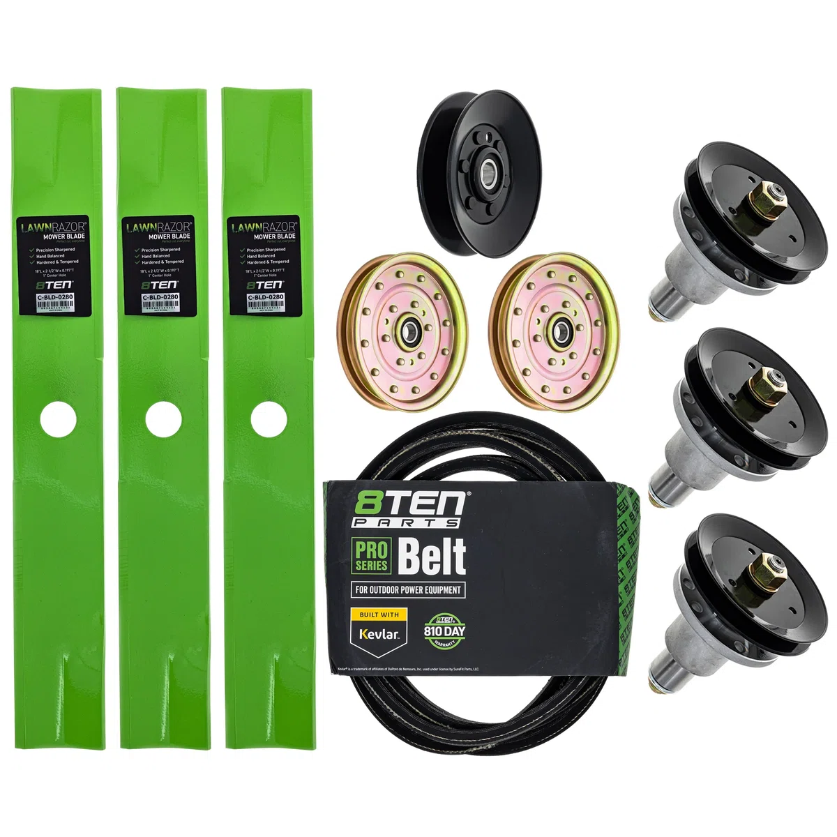 Blade Spindle Belt Idler Deck Kit For Exmark MK1009813