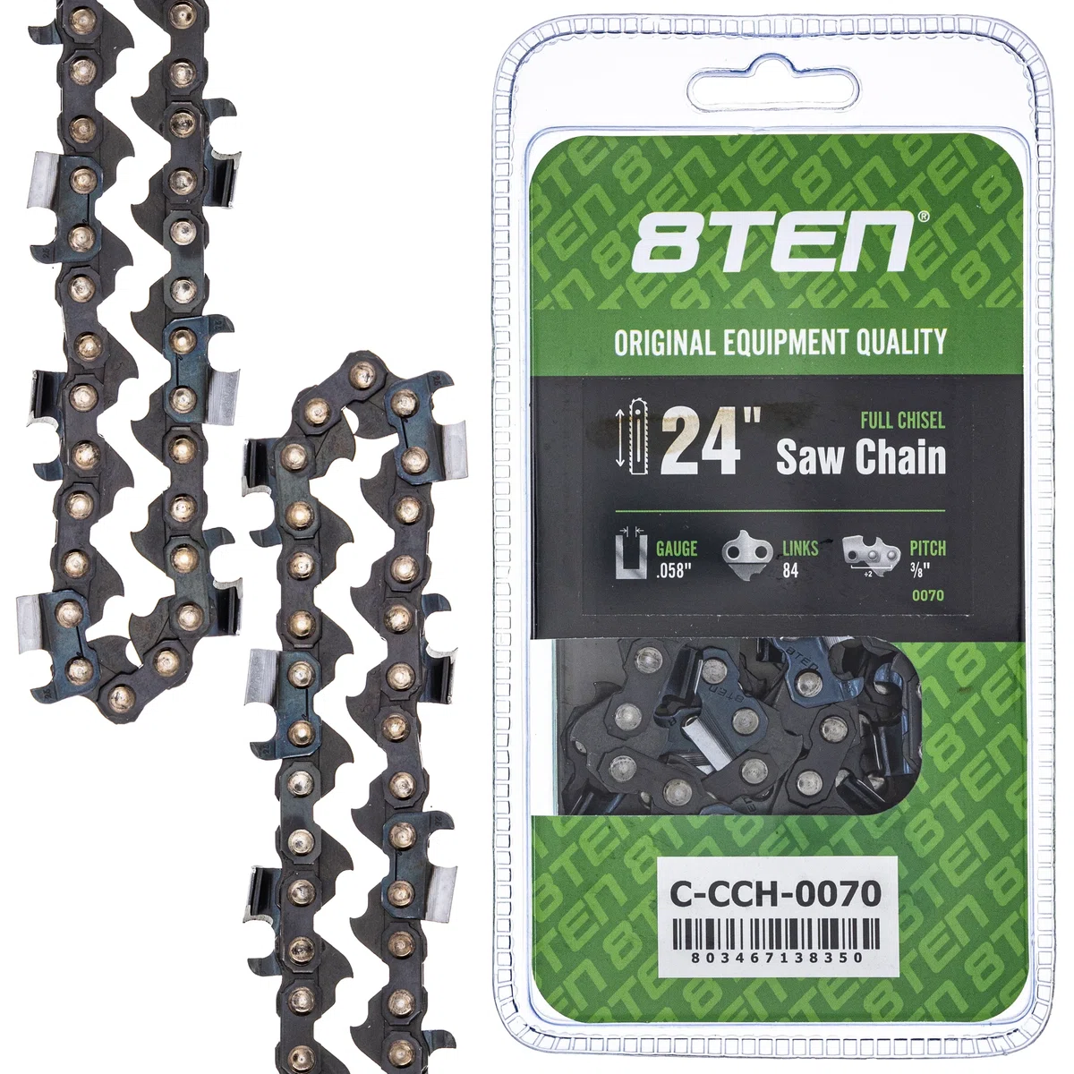 Chainsaw Chain 24 Inch .058 3/8 84DL For Dolmar Makita Husqvarna 501842884 73JGX084G 581626984